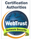 "WebTrust" Seal